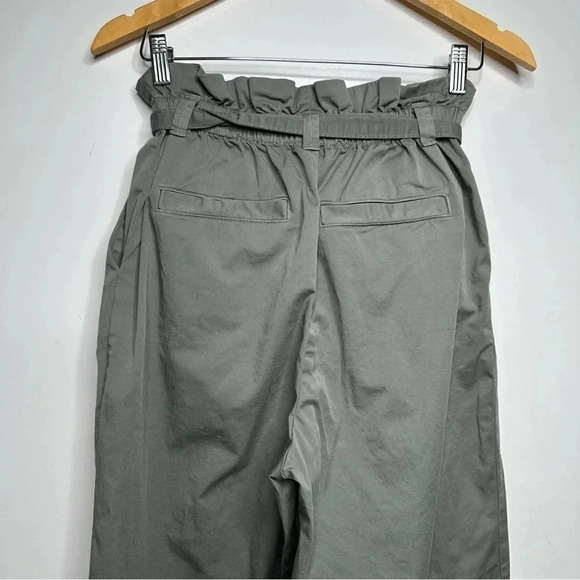 Everlane Organic Cotton The Paperbag Pants in Thyme Size 2 - Picture 8 of 11